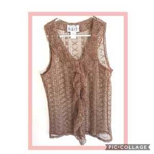 Keren Hart sleeveless top size medium